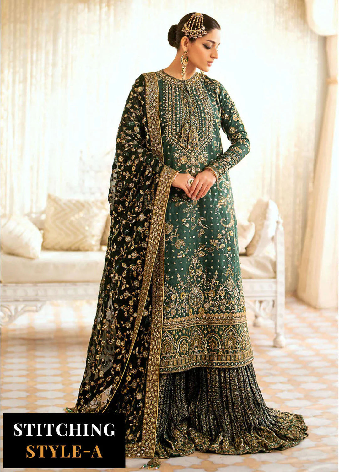 Aik Atelier Embroidered Silk Suits Unstitched 3 Piece AIK25EF Vl1 Look 07 - Formals Collection