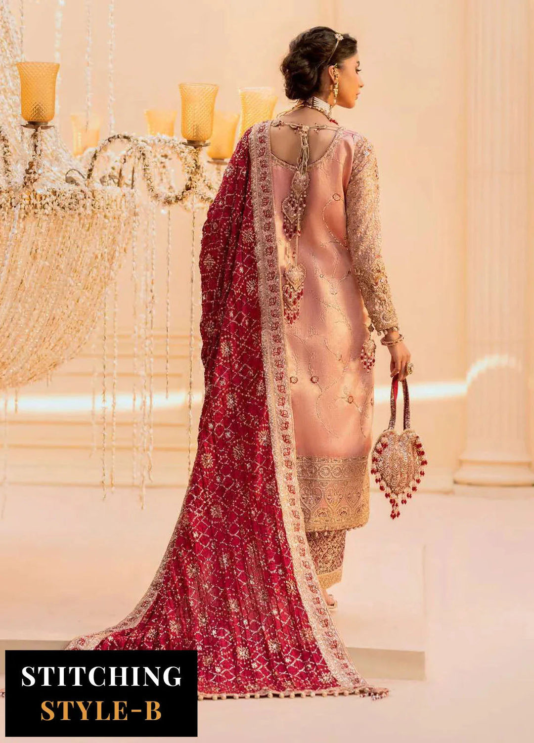 Aik Atelier Embroidered Tissue Suits Unstitched 3 Piece AIK25EF Vl1 Look-03 - Formals Collection