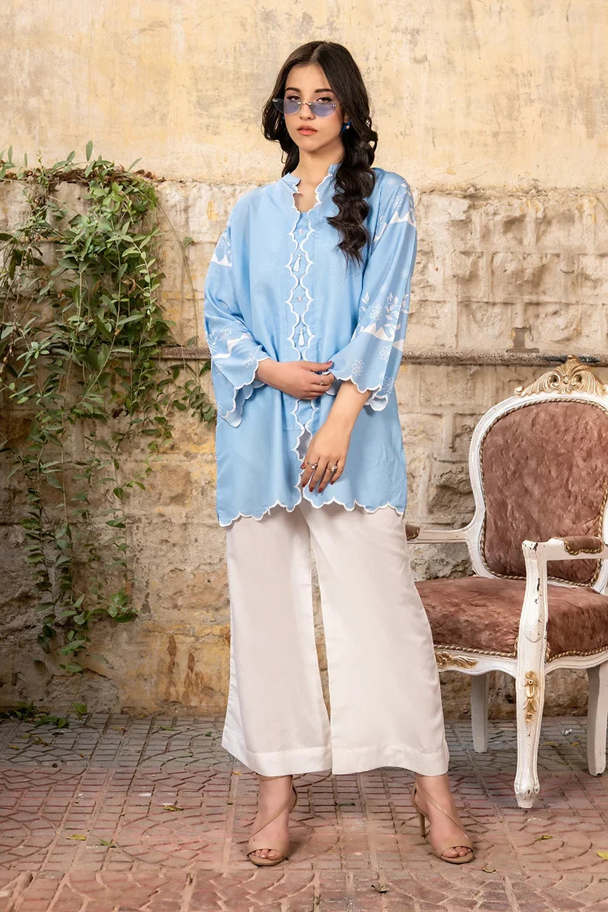 Dhaga Women Pret Printed 2 Piece Soft Crepe Alaida SS25DSP330 - Summer Collection