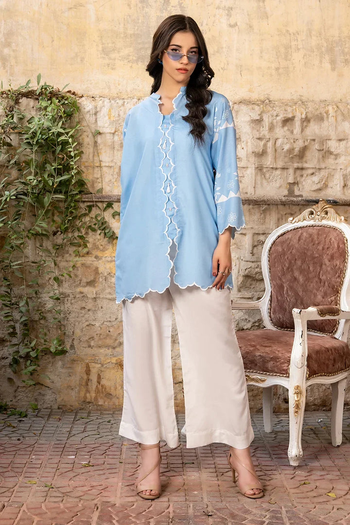 Dhaga Women Pret Printed 2 Piece Soft Crepe Alaida SS25DSP330 - Summer Collection