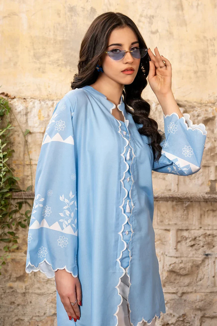 Dhaga Women Pret Printed 2 Piece Soft Crepe Alaida SS25DSP330 - Summer Collection