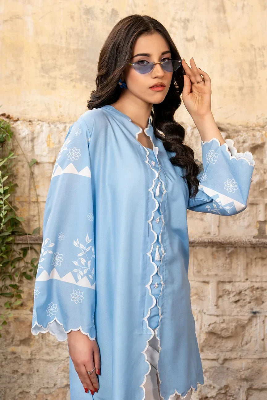Dhaga Women Pret Printed 2 Piece Soft Crepe Alaida SS25DSP330 - Summer Collection