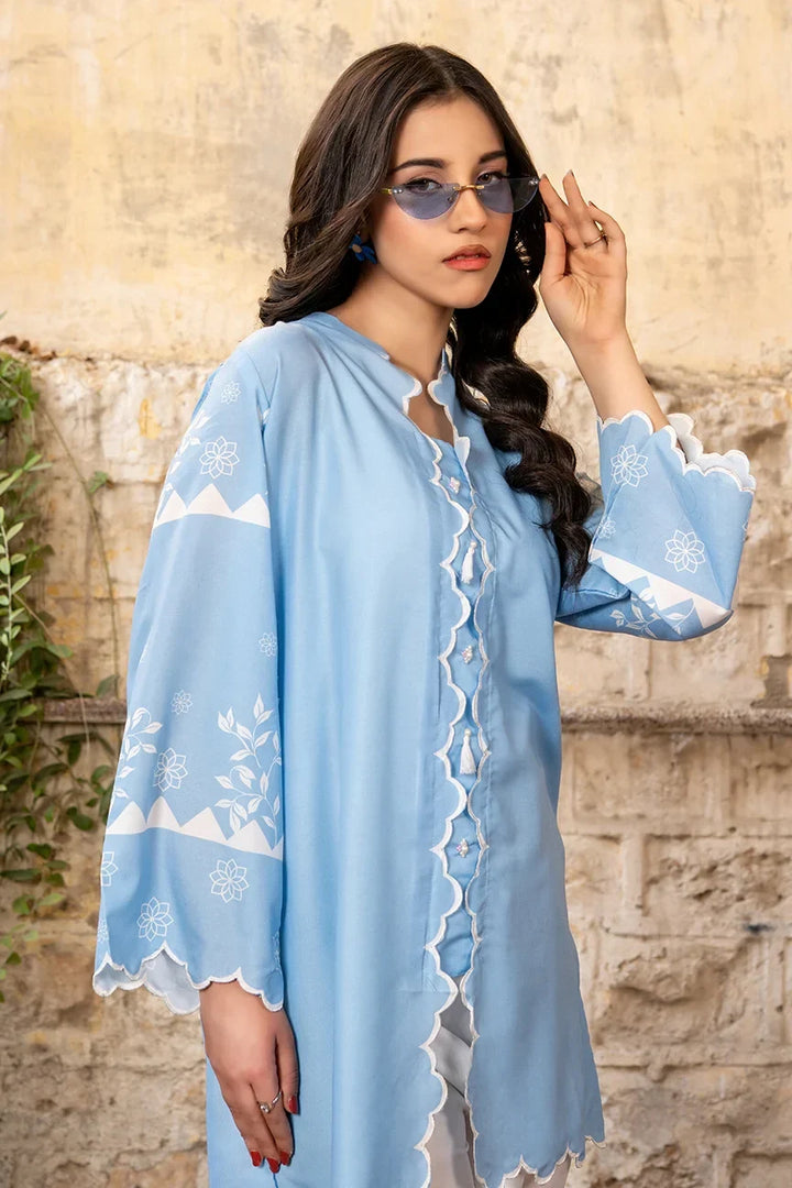 Dhaga Women Pret Printed 2 Piece Soft Crepe Alaida SS25DSP330 - Summer Collection