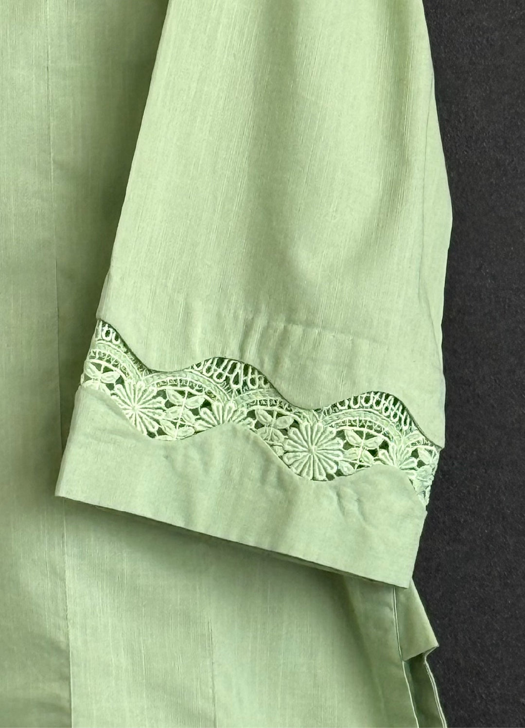 House of Meem RTW Solids Linen 2 Piece Suit Matcha Casual Collection