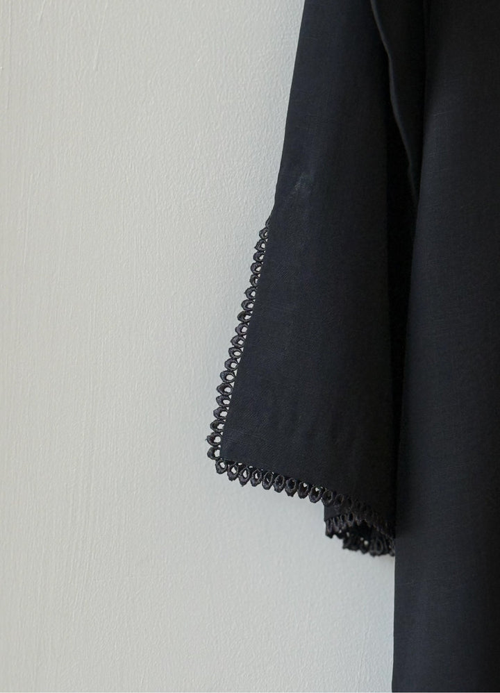 House of Meem RTW Solids Linen 2 Piece Suit Noir Casual Collection