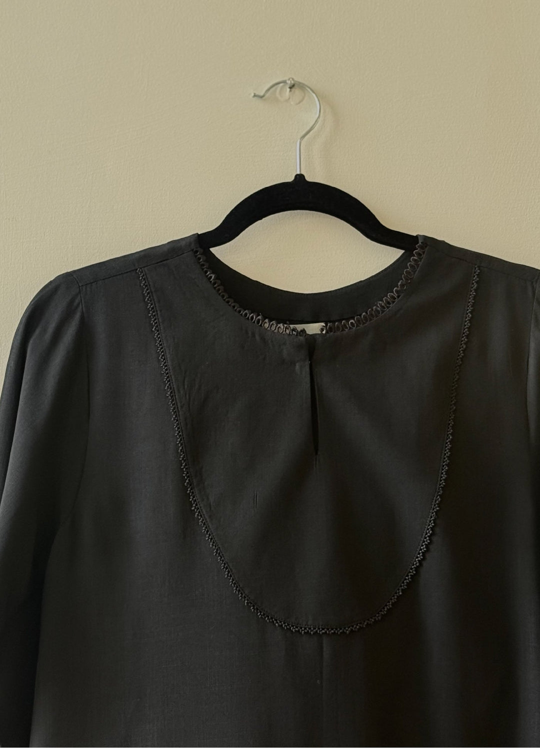 House of Meem RTW Solids Linen 2 Piece Suit Noir Casual Collection