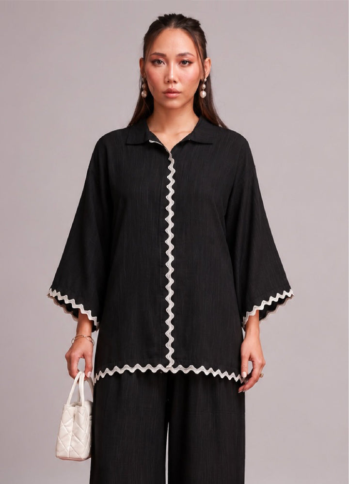 House of Meem RTW Solids Linen 2 Piece Suit Poise Casual Collection