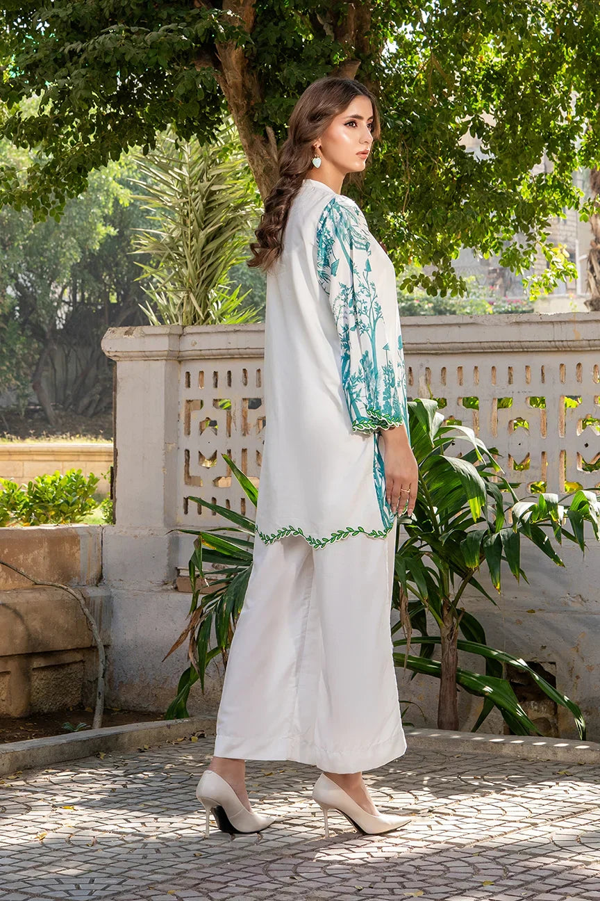 Dhaga Women Pret Printed 2 Piece Soft Crepe Ayden SS25DSP326 - Summer Collection