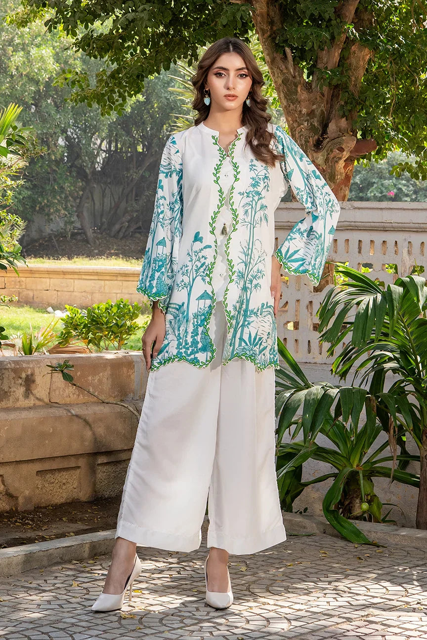 Dhaga Women Pret Printed 2 Piece Soft Crepe Ayden SS25DSP326 - Summer Collection
