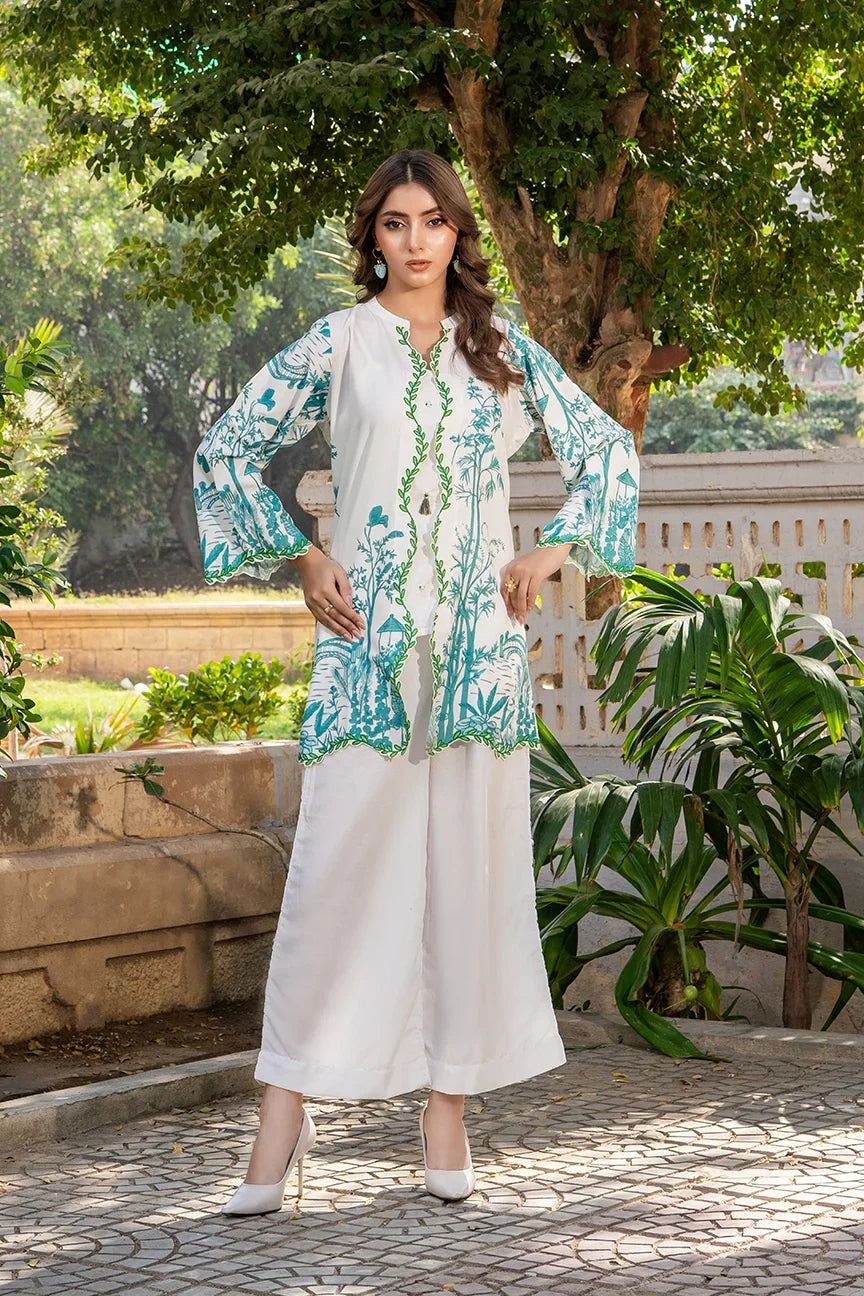 Dhaga Women Pret Printed 2 Piece Soft Crepe Ayden SS25DSP326 - Summer Collection