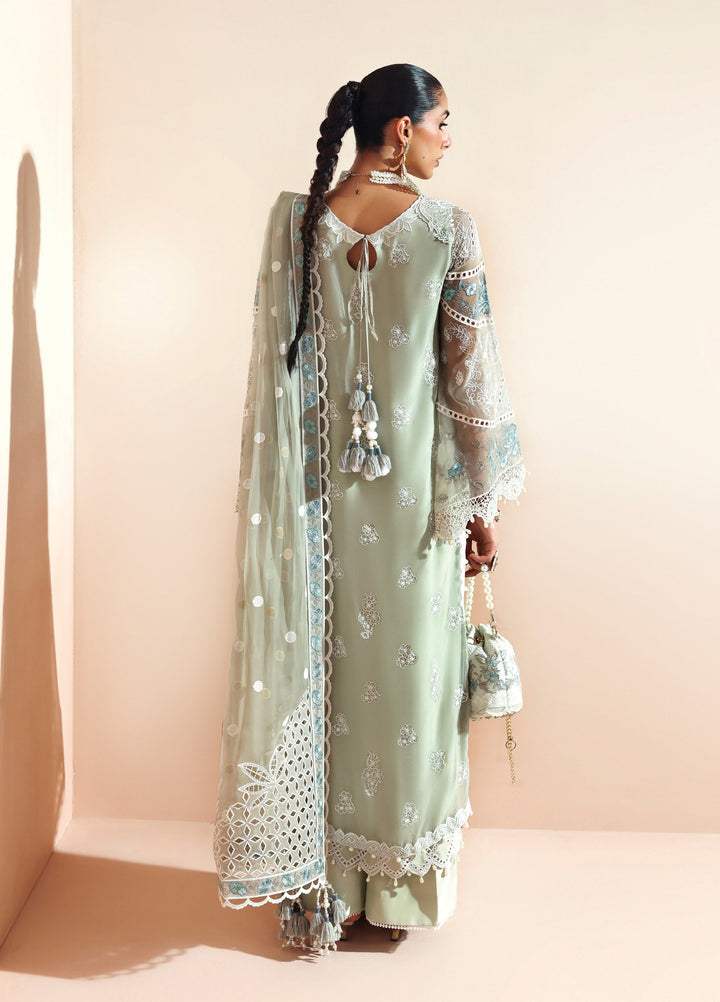 Aymal by Alizeh Fashion Unstitched Chiffon Luxury Embroidered Suits 3 Piece AFB25BC D-01 Saiyaara - Formals Collection