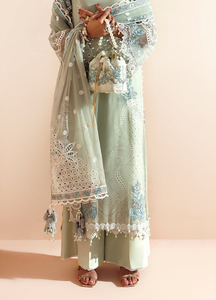 Aymal by Alizeh Fashion Unstitched Chiffon Luxury Embroidered Suits 3 Piece AFB25BC D-01 Saiyaara - Formals Collection