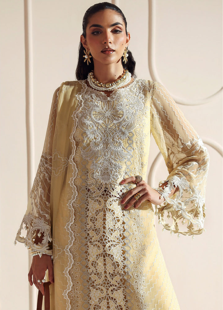 Aymal by Alizeh Fashion Unstitched Chiffon Luxury Embroidered Suits 3 Piece AFB25BC D-04 Aira - Formals Collection