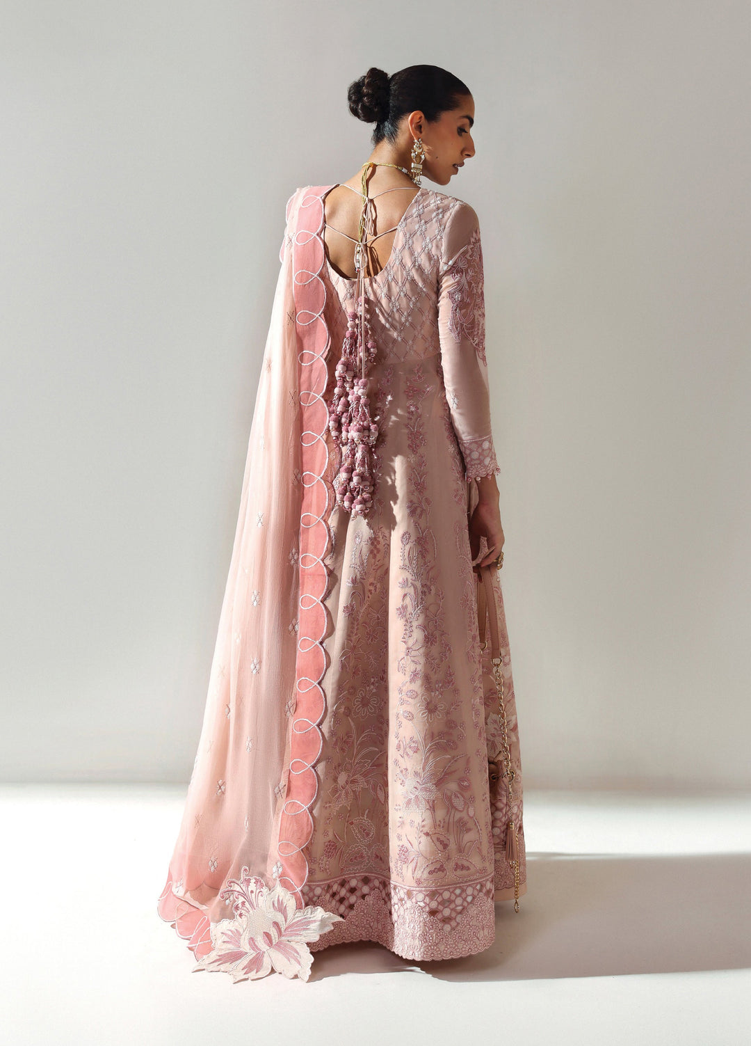 Aymal by Alizeh Fashion Unstitched Chiffon Luxury Embroidered Suits 3 Piece AFB25BC D-07 Ilman - Formals Collection