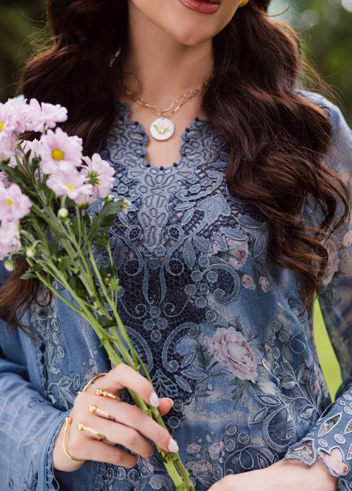 Ballerina by Nureh Unstitched Embroidered and Embellished  Chiffon 4 peice NU25BF NU2-184 - Formals Collection