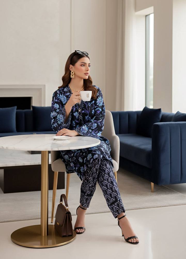 Lakhany Pret Printed Khaddar 2 Piece Suit LG-AR-0214