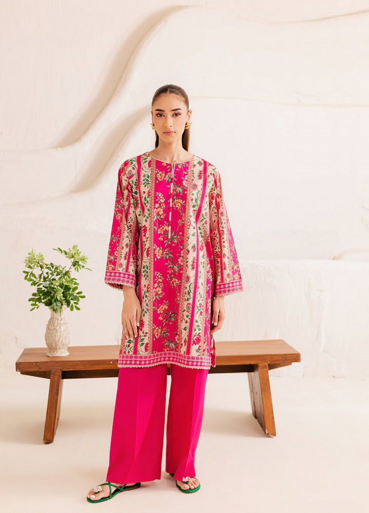Day Dream by Rashid Textiles RTW Printed Lawn 2 Piece Suit RT26RDD Blush - Casual Collection