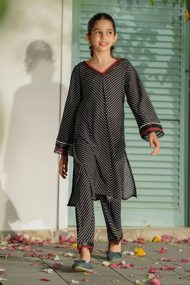 Ochre RTW Printed Girls 2 Piece Boski Linen  SC-41 - Summer Collection