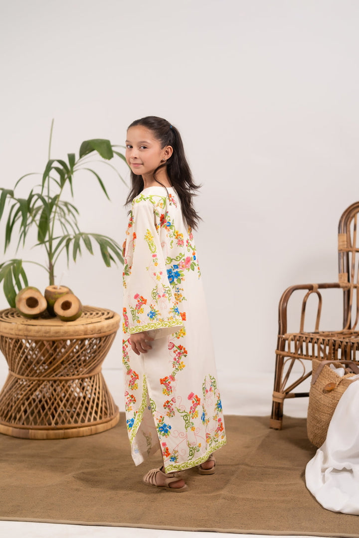 Sprinkles Girls RTW Printed Crepe 1 Piece Dress Botani Weave - Casual Collection