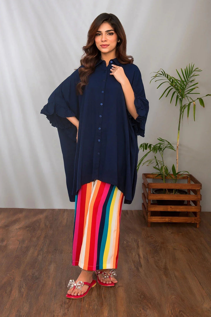 Ochre RTW Printed Girls 2 Piece Boski Linen Broshia SOWC-04 - Summer Collection