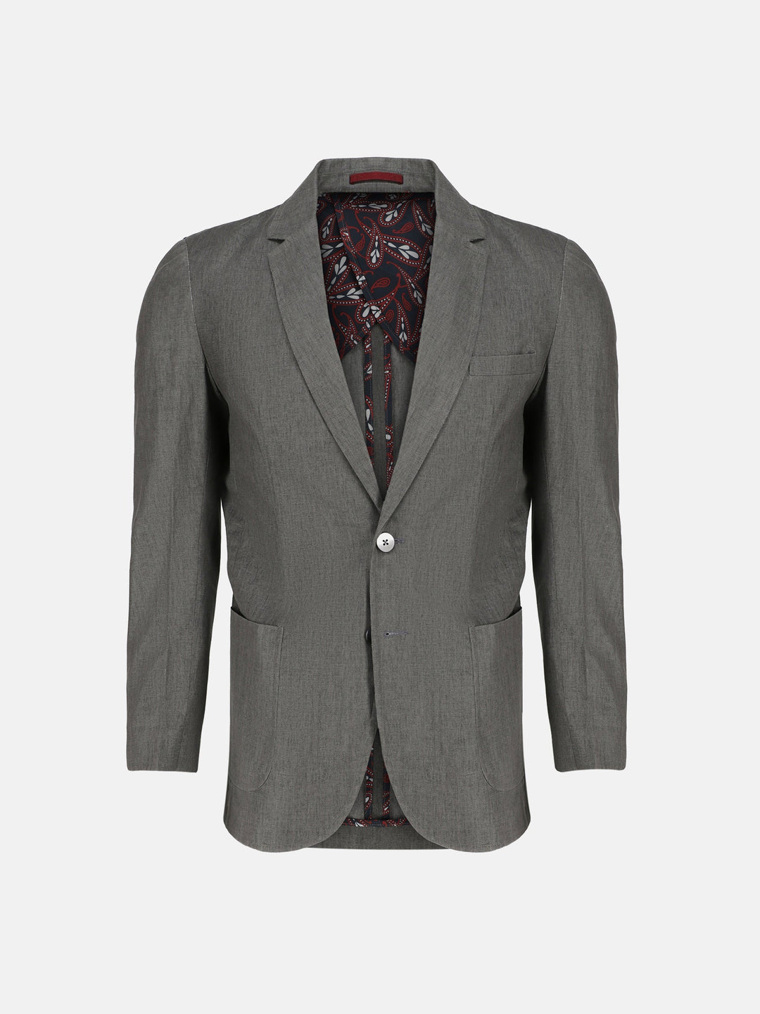 Brumano Mens Blazer RTW Solids Cotton 1 Piece Brown Blended Festive Collection