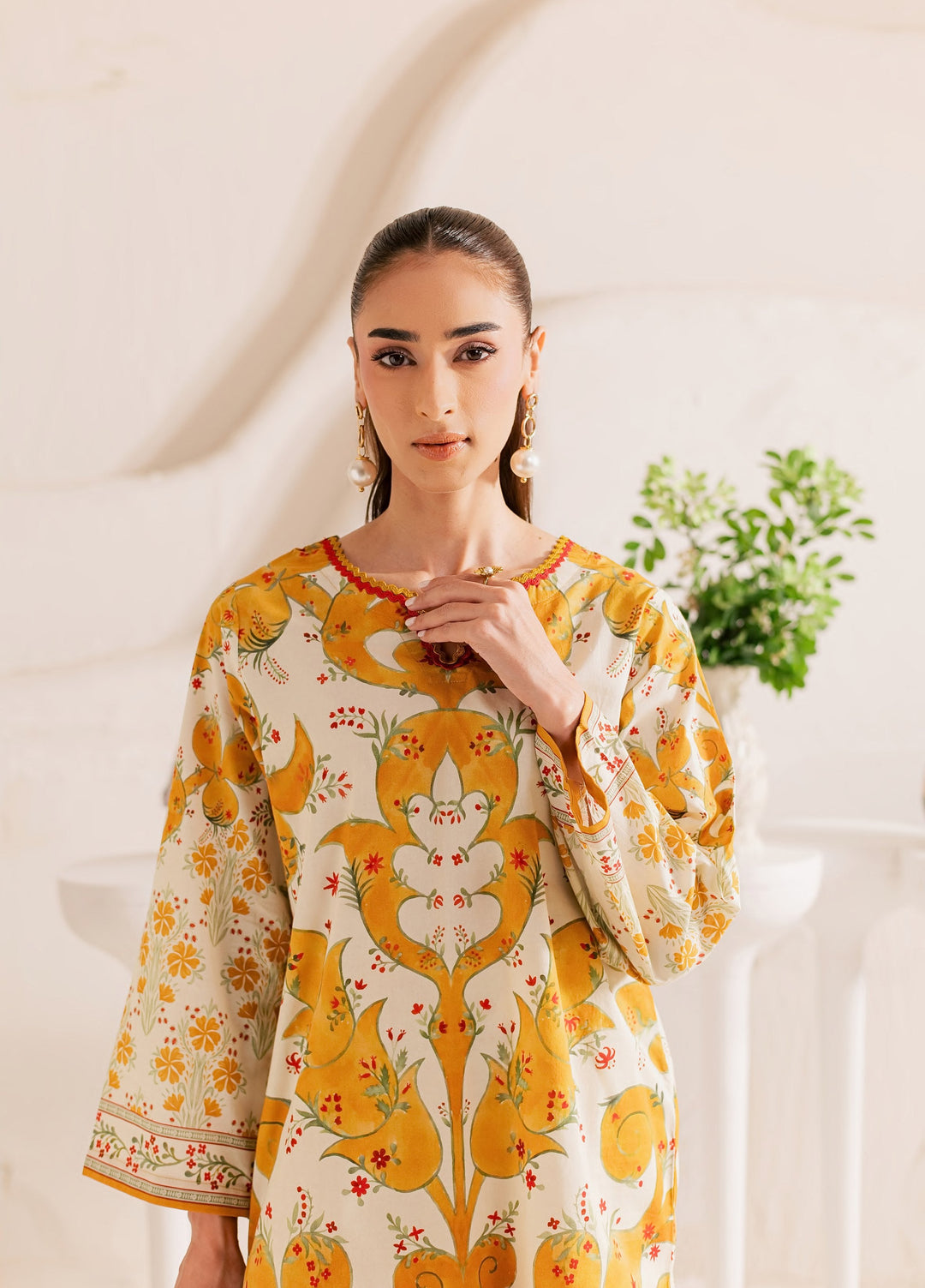 Day Dream by Rashid Textiles RTW Printed Lawn 2 Piece Suit RT26RDD Buttercup - Casual Collection