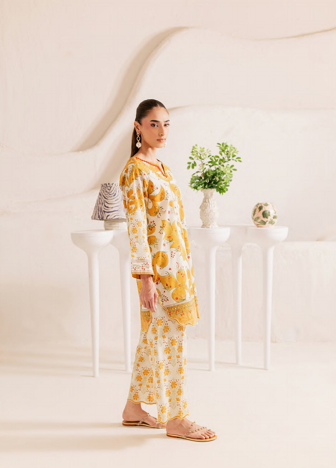 Day Dream by Rashid Textiles RTW Printed Lawn 2 Piece Suit RT26RDD Buttercup - Casual Collection