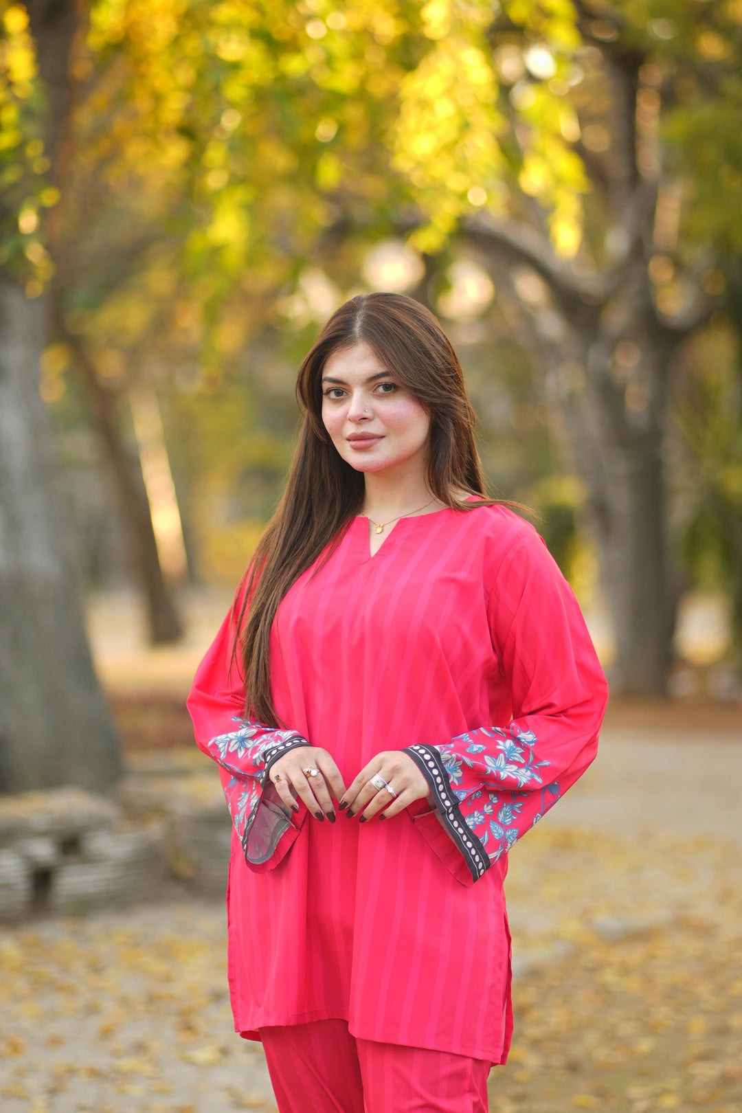 Dhaga Women Pret Printed 2 Piece Soft Crepe Senore SS24DSP240 - Summer Collection