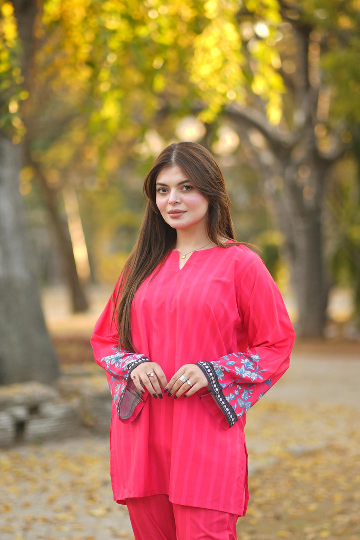 Dhaga Women Pret Printed 2 Piece Soft Crepe Senore SS24DSP240 - Summer Collection