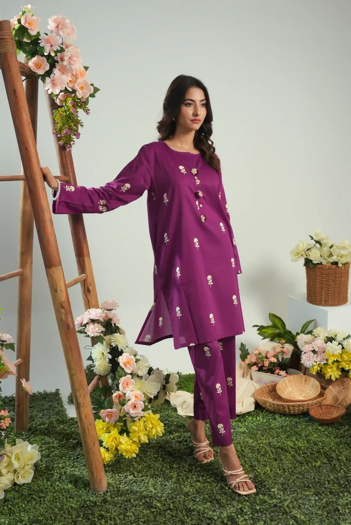 Dhaga Women Pret Printed 2 Piece Lawn Matching Separate FW24DSP0040 - Summer Collection