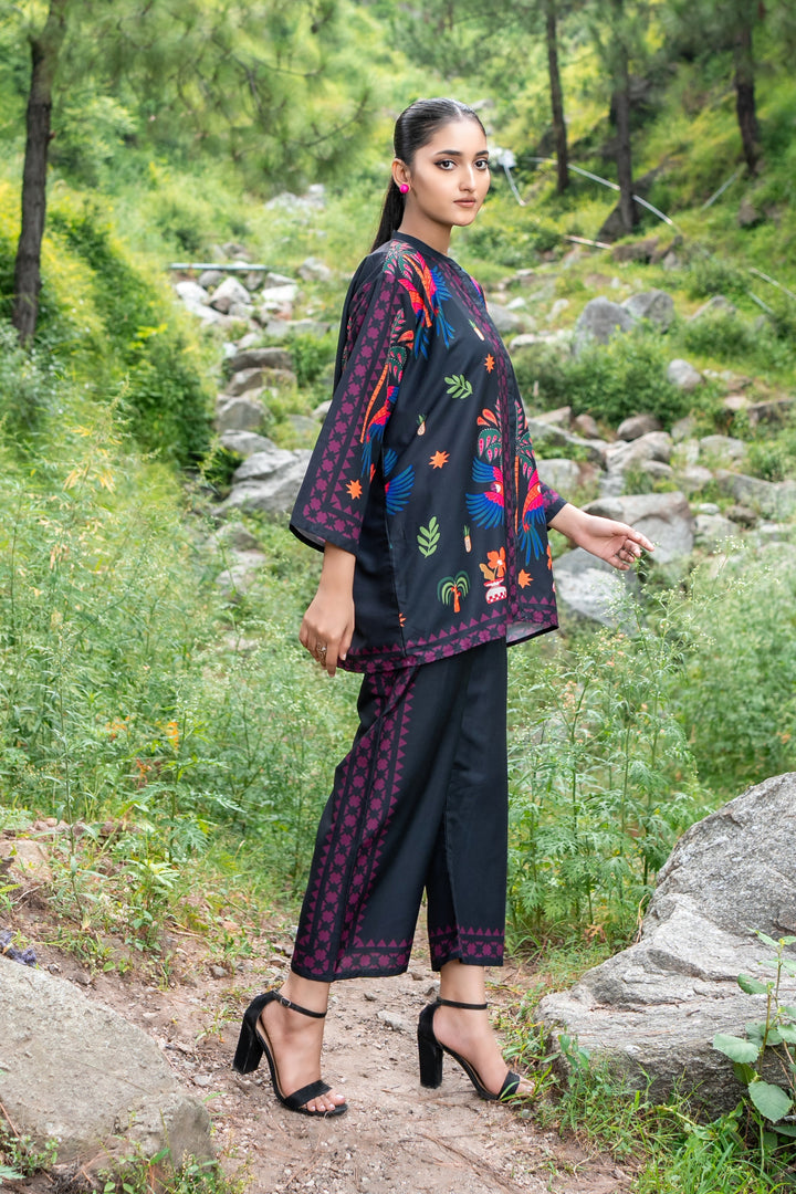 Dhaga Women Pret Printed 2 Piece poly cambric Carol SS25DSP324 - Summer Collection