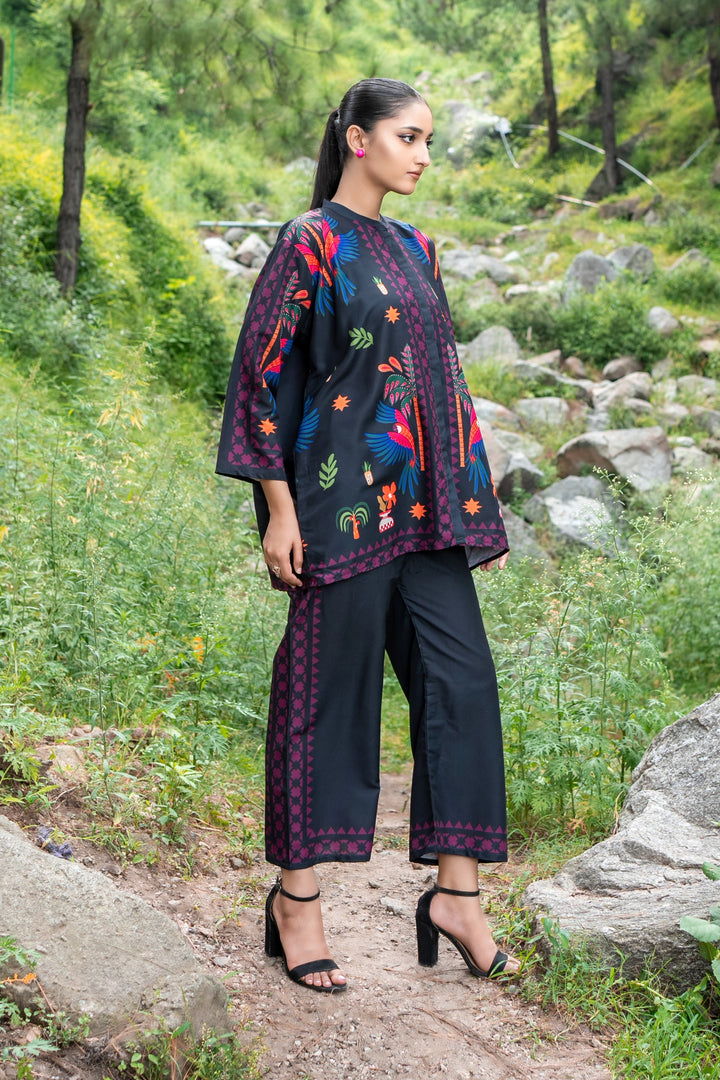 Dhaga Women Pret Printed 2 Piece poly cambric Carol SS25DSP324 - Summer Collection