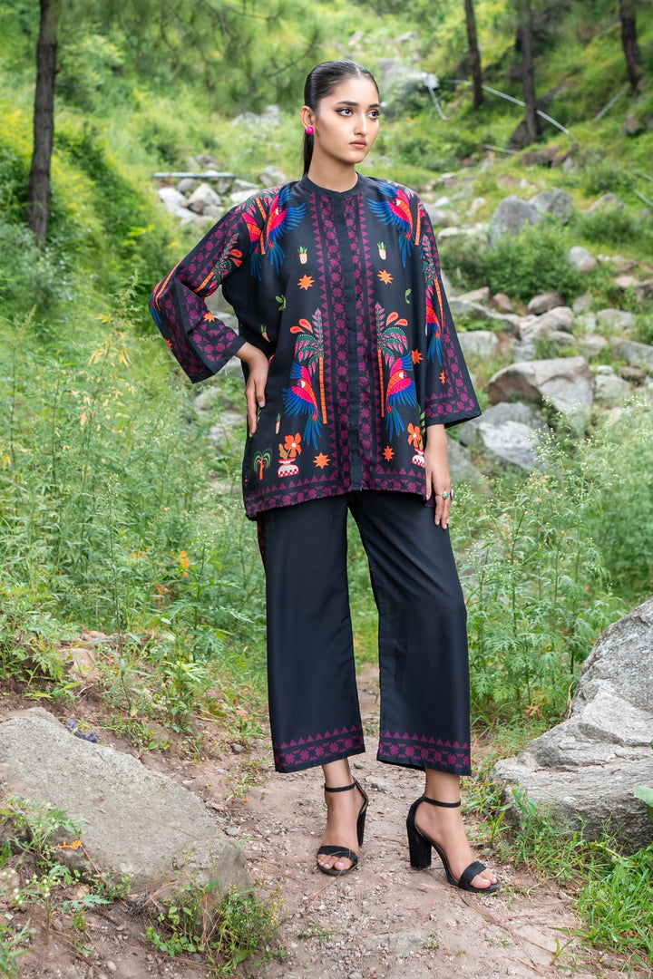 Dhaga Women Pret Printed 2 Piece poly cambric Carol SS25DSP324 - Summer Collection