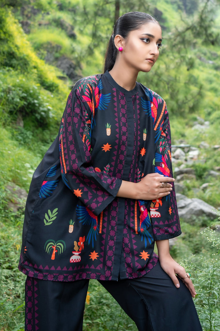 Dhaga Women Pret Printed 2 Piece poly cambric Carol SS25DSP324 - Summer Collection