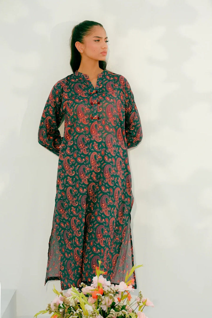 Dhaga Women Pret Printed 2 Piece Lawn Matching Separate FW24DSP001 - Summer Collection