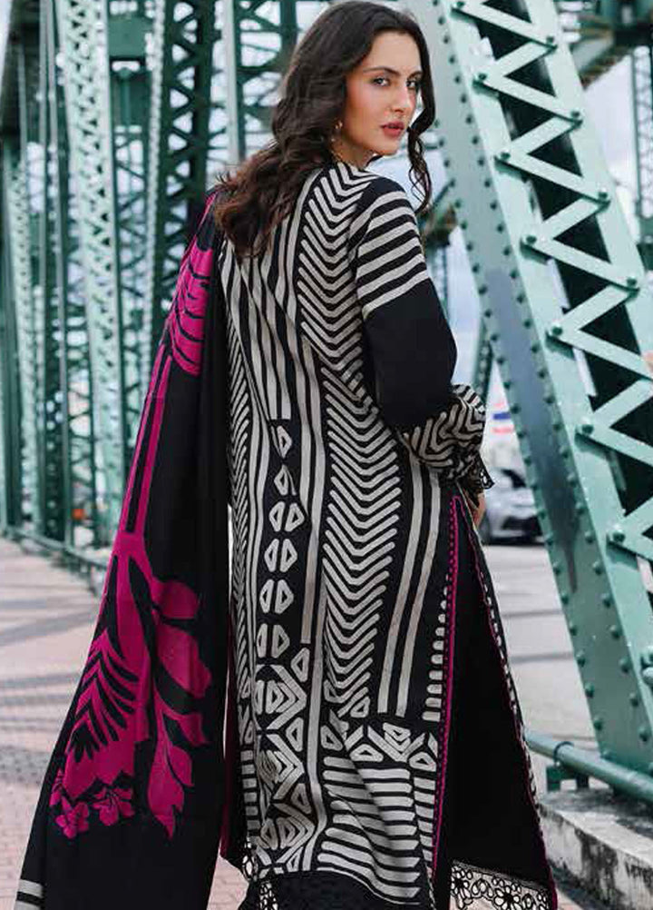 Charizma Embroidered Linen Suits Unstitched 3 Piece CRZ25EL CCW6-01 - Winter Collection