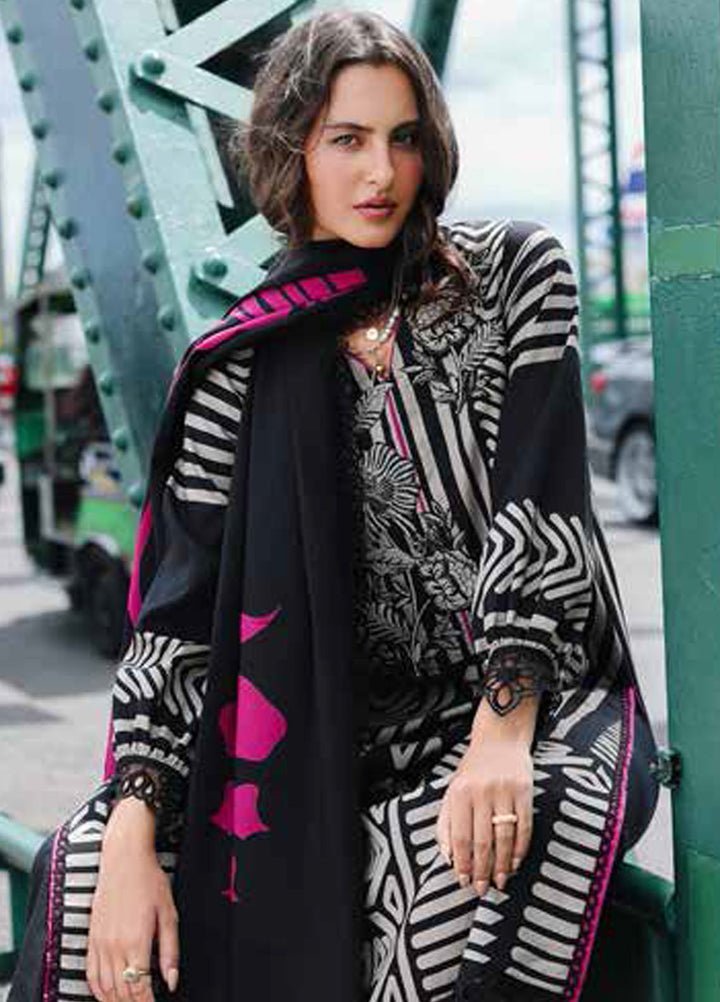 Charizma Embroidered Linen Suits Unstitched 3 Piece CRZ25EL CCW6-01 - Winter Collection