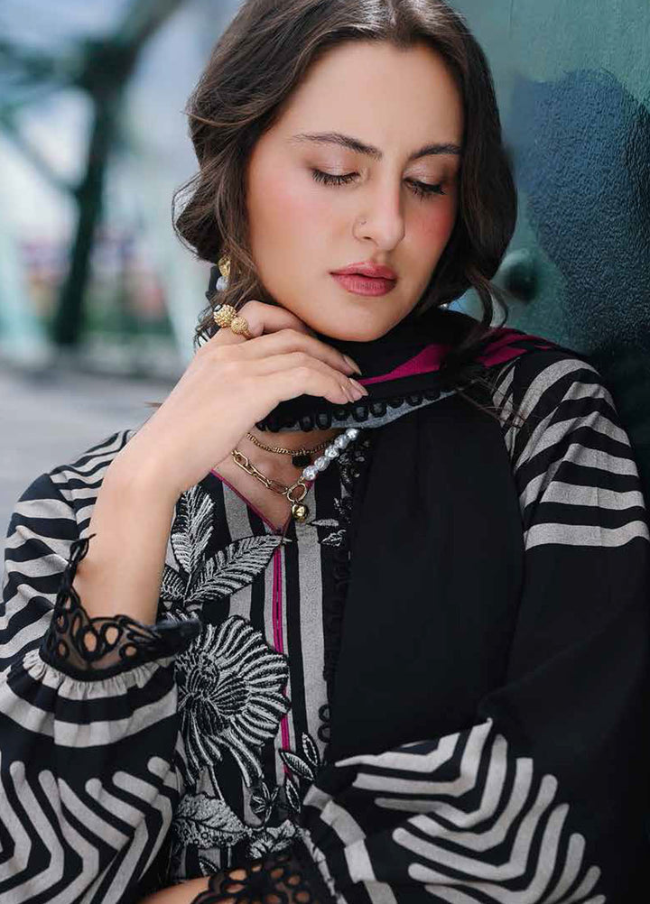 Charizma Embroidered Linen Suits Unstitched 3 Piece CRZ25EL CCW6-01 - Winter Collection