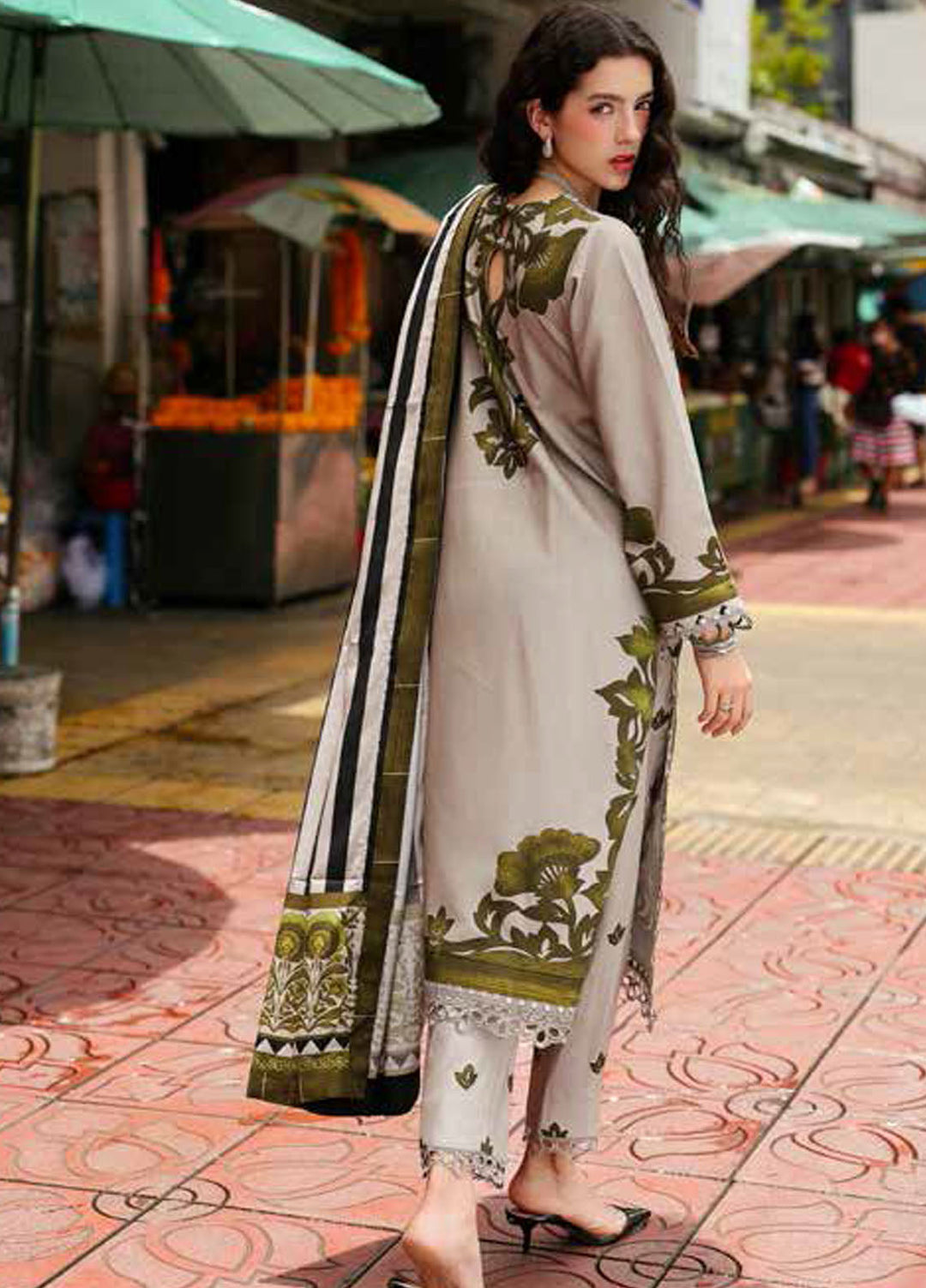Charizma Embroidered Linen Suits Unstitched 3 Piece CRZ25EL CCW6-03 - Winter Collection