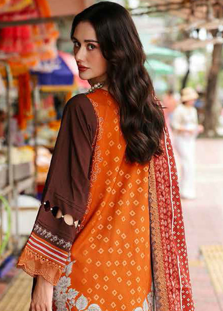 Charizma Embroidered Linen Suits Unstitched 3 Piece CRZ25EL CCW6-04 - Winter Collection