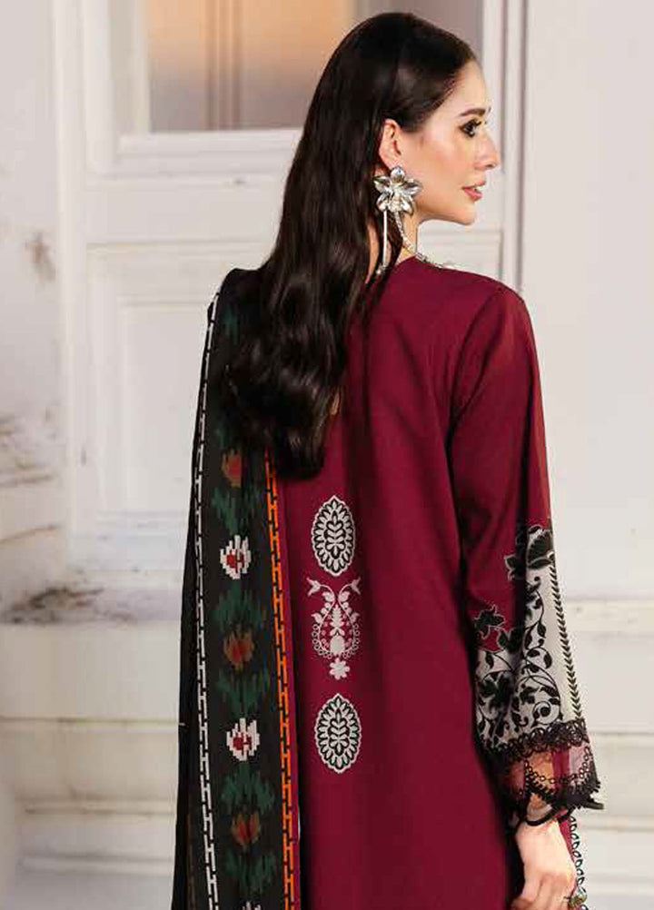Charizma Embroidered Linen Suits Unstitched 3 Piece CRZ25EL CCW6-05 - Winter Collection
