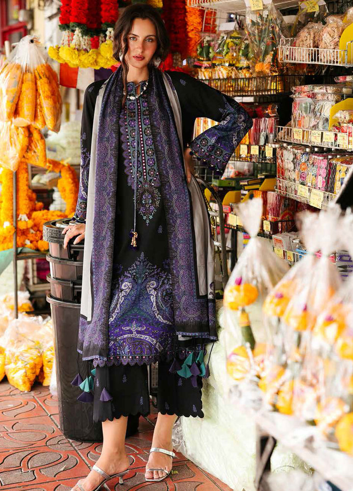 Charizma Embroidered Linen Suits Unstitched 3 Piece CRZ25EL CCW6-07 - Winter Collection