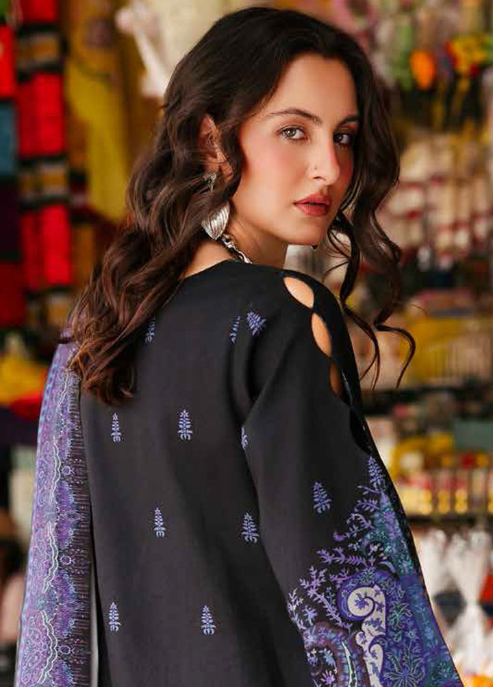 Charizma Embroidered Linen Suits Unstitched 3 Piece CRZ25EL CCW6-07 - Winter Collection