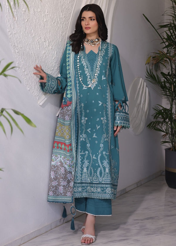 Sera by Sahane RTW Embroidered Lawn 3 Piece Suit Salvia CT-11007 Festive Collection