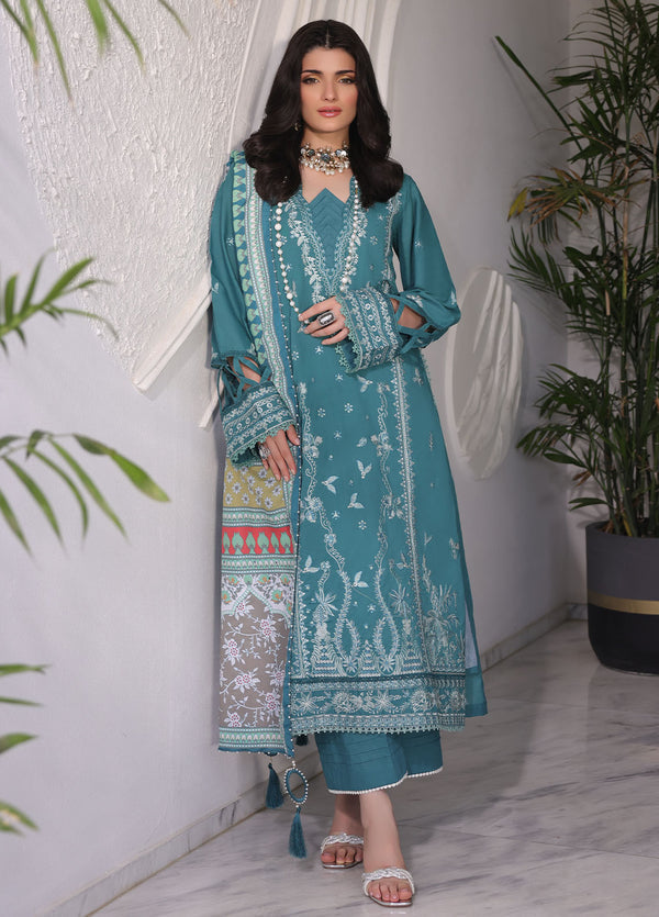 Sera by Sahane RTW Embroidered Lawn 3 Piece Suit Salvia CT-11007 Festive Collection