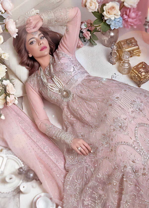 Sahane The Wedding Chapter Unstitched Organza 3 Piece Suit CT 36002 Florisse- Formals Collection