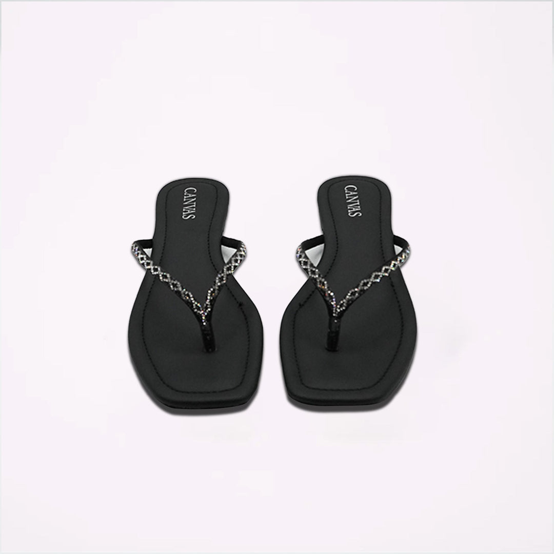 Canvas Gallery Footwear Casual 1 Piece LUMIÈRE - BLACK