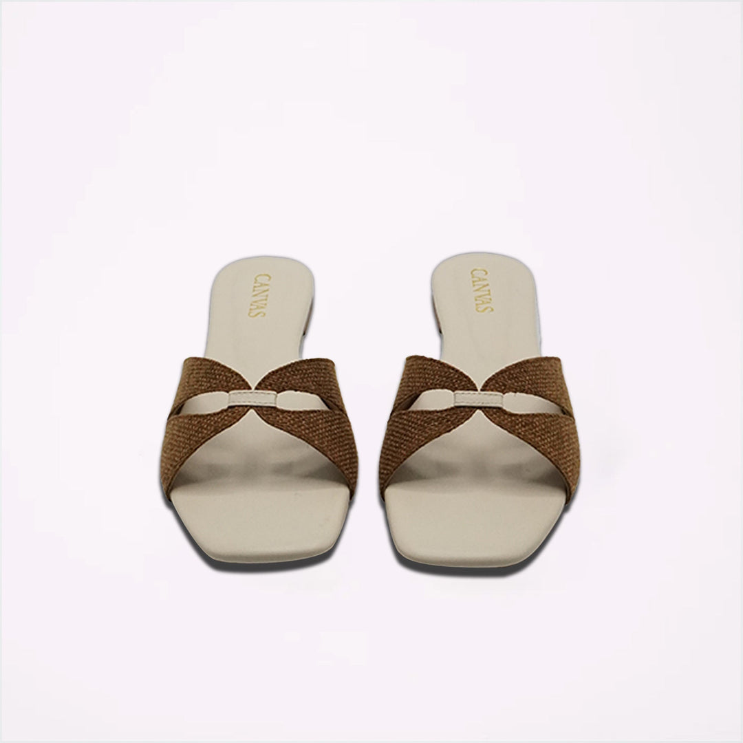 Canvas Gallery Footwear Casual 1 Piece WILLOW - BROWN