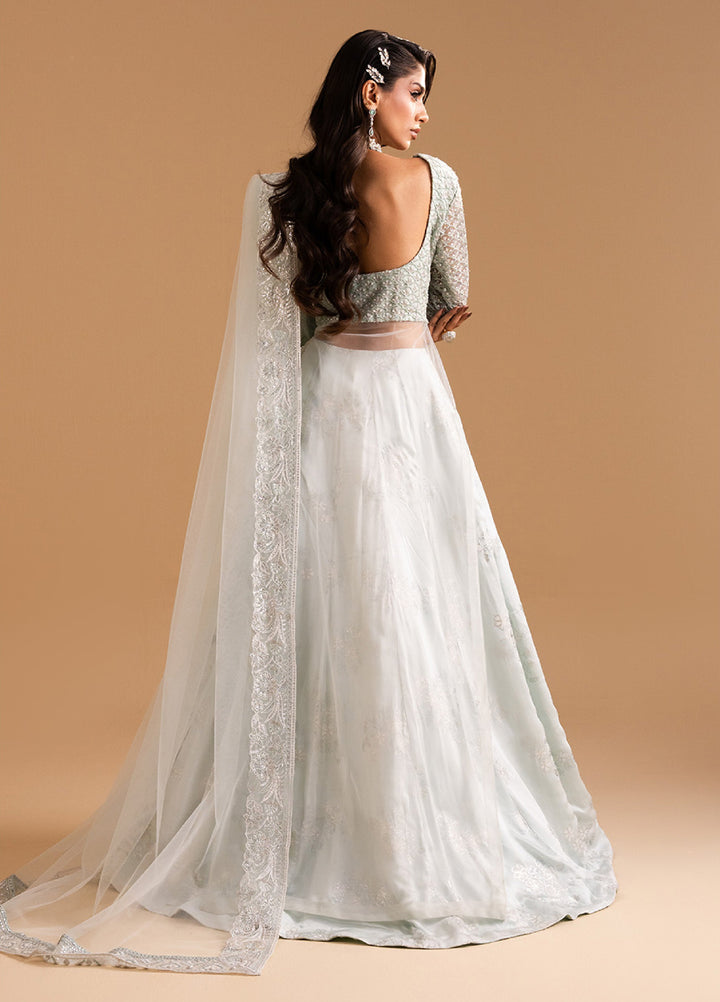 Afsanay by Zariya Luxury Embroidered Unstitched Chiffon 3 Piece Suits ZRY25LF D1 ZB50031 - Festive Collection