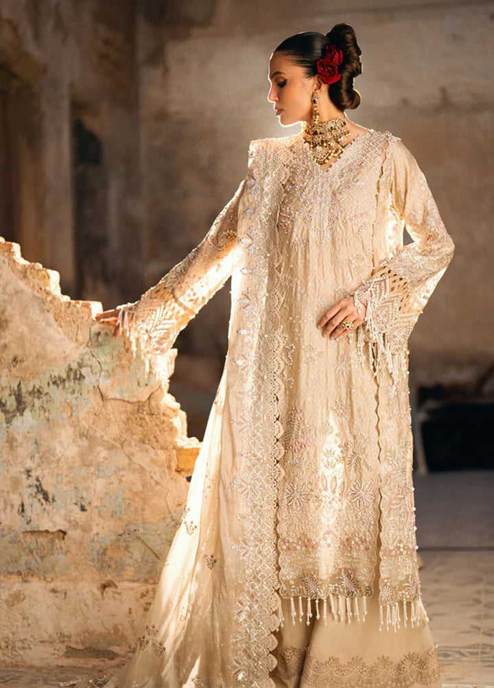 Mehermaah by Florent Embroidered Embroidered Suits Unstitched 3 Piece FL25MU Chandni - Formals Collection